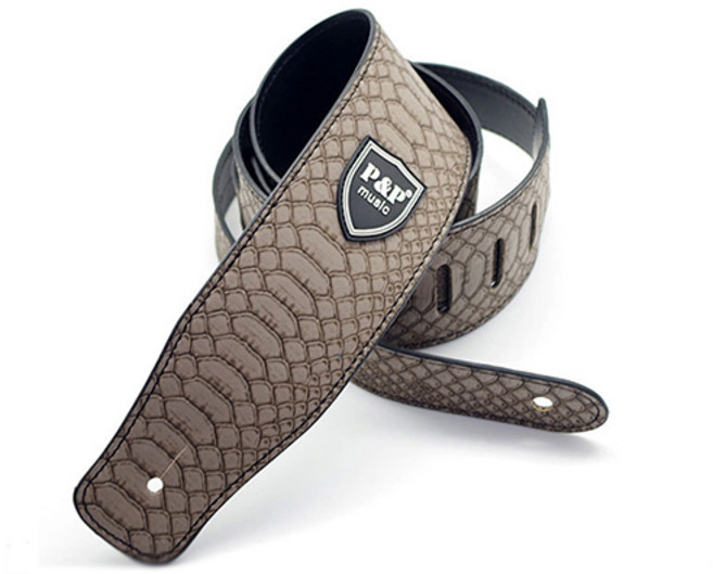 와이든컴퍼니 기타 스트랩 멜빵끈 그레이, 1개