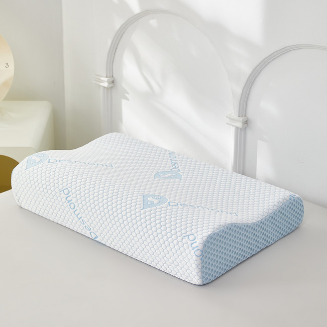 Ishur 伊舒爾 極冰感太空記憶枕 工學護頸型, 白色, 2個