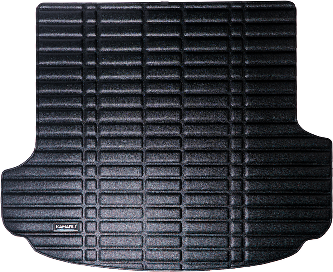 카마루 가죽 트렁크매트, 블랙, 기아 K8 하이브리드용 (2021년 ~), 기아