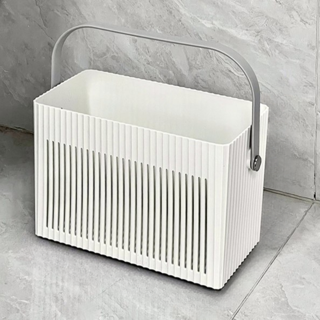 Paradiso Clean Line Air Slit 可折疊多功能洗衣籃, 白色