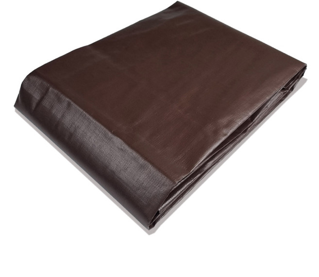 Gardman 堅固耐用雙面塗層防水帆布地布, 棕色