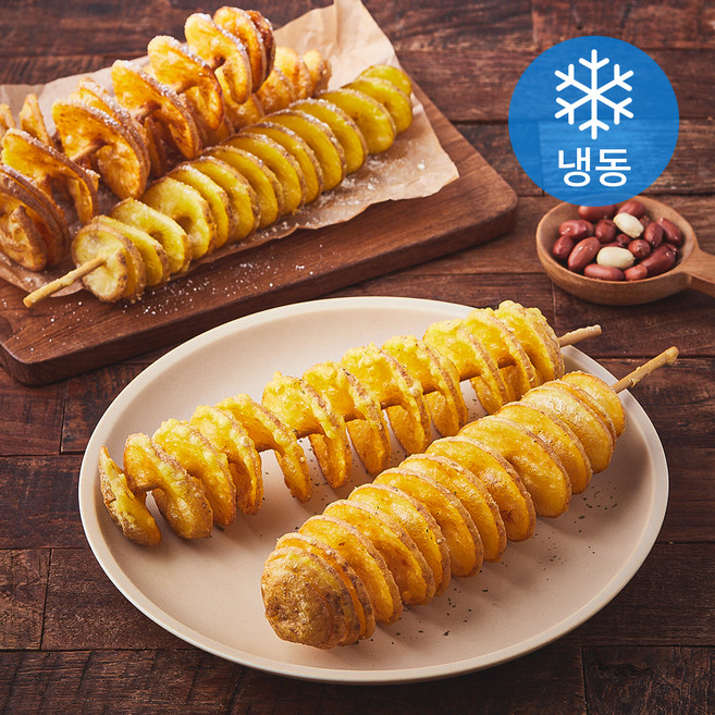 아이사랑 원조 회오리 감자 (냉동), 350g, 1개