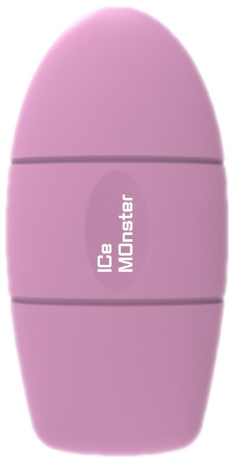 아이스몬스터 쿨링 마사지기, 1개, 핑크