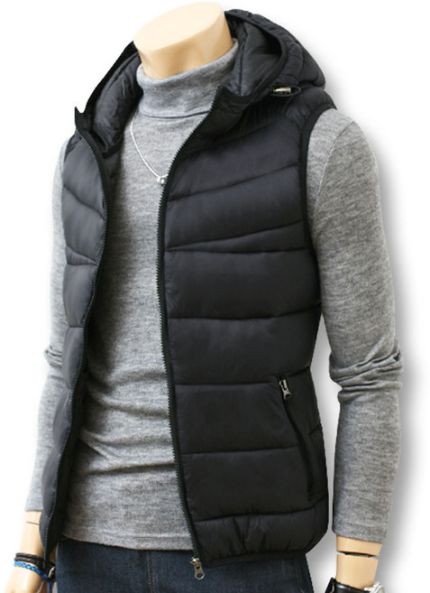 블루포스 남성용 타미핀 경량 패딩 조끼