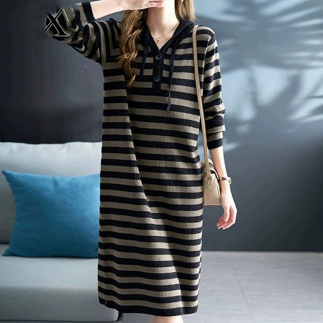 포플러앤씨 여성용 테일리 니트 원피스 P25FOPS081426