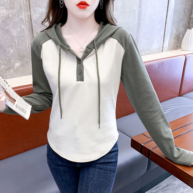 안다로미 투톤 나그랑 후드티