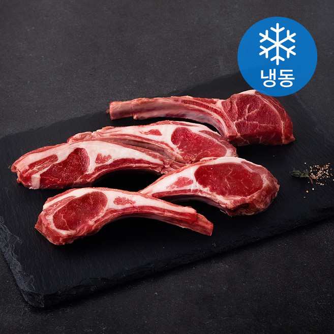 고기설계소 프렌치랙 양갈비 스테이크 (냉동), 400g, 1개