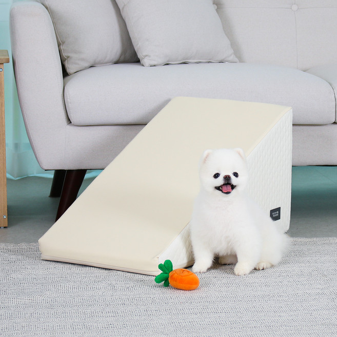 초코펫하우스 강아지 논슬립스텝3.0 계단 일반형, 아이보리, 1개