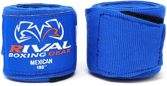 라이벌 멕시칸 복싱 핸드랩, 블루, 1세트