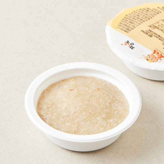 짱죽 초기 7개월 이유식 한우 오트밀 묽은죽, 140g, 1개