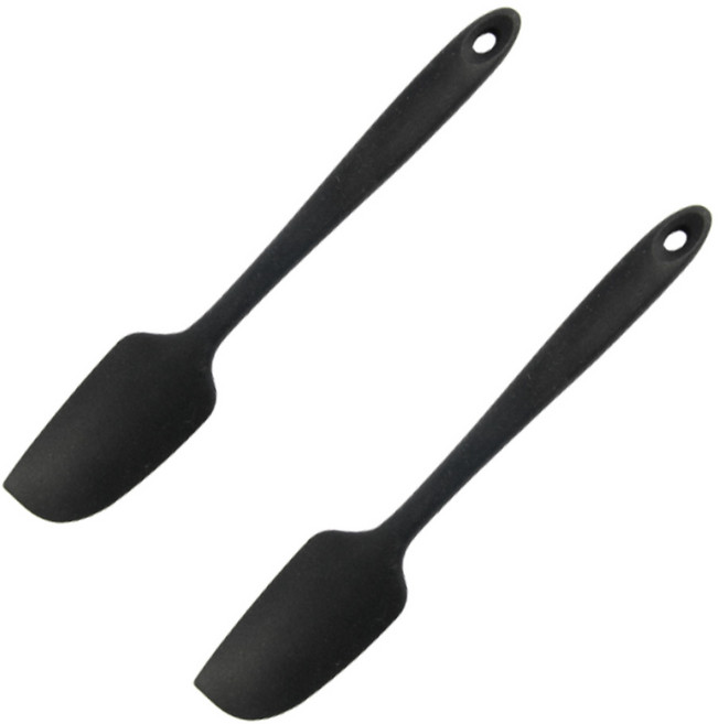 아이메이트 실리콘 주걱 소, 블랙, 2개