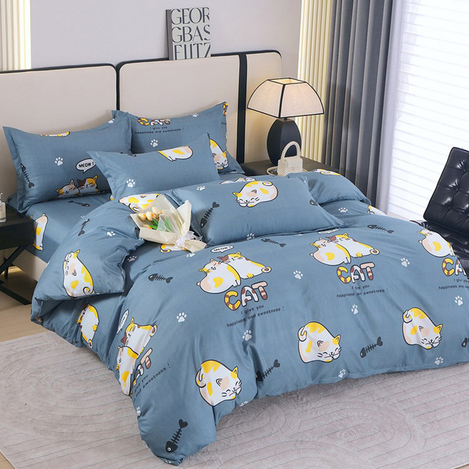 Annette 鋪棉床包兩用被套3件組 台灣製