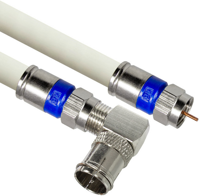 마하링크 국산 RF 안테나 5C 꺾임 수제작 동축 케이블, MLZ-RLW030 (3m), 1개