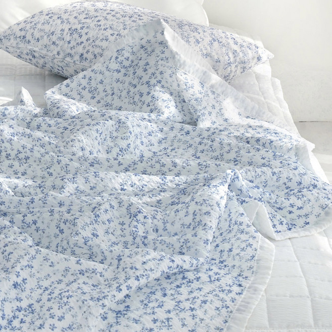 스코홈 눈꽃 냉감 시어서커 양겹이불커버 세트