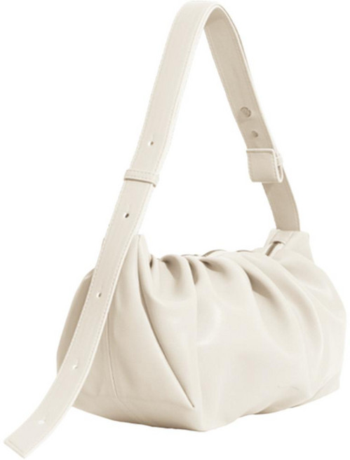 ALICE MARTHA 艾琳抓皺包, 象牙白