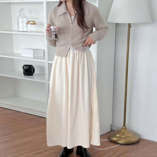 봉봉스토리 골덴스프리처 나시롱 임산부 원피스