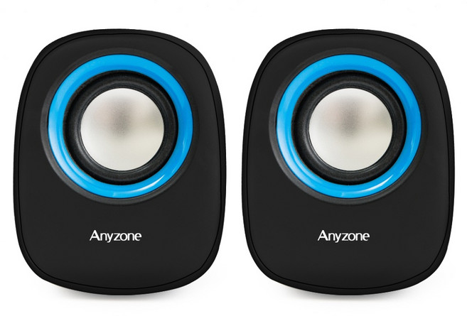 애니존 멀티미디어 스피커, 블랙, SDS-2000U