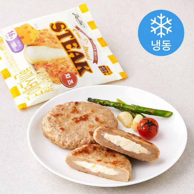 맛있닭 닭가슴살 한끼스테이크 치즈 (냉동), 100g, 1개입, 5개