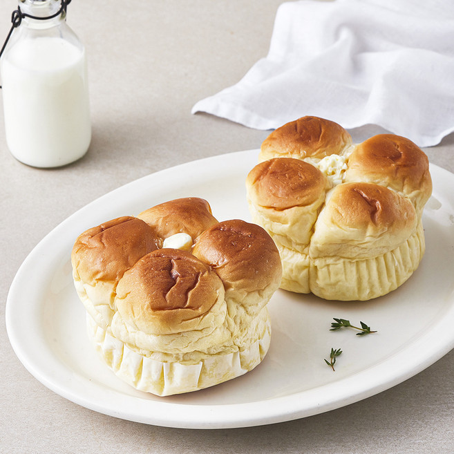 후앙 연유밀크모닝빵, 110g, 2개입, 1개