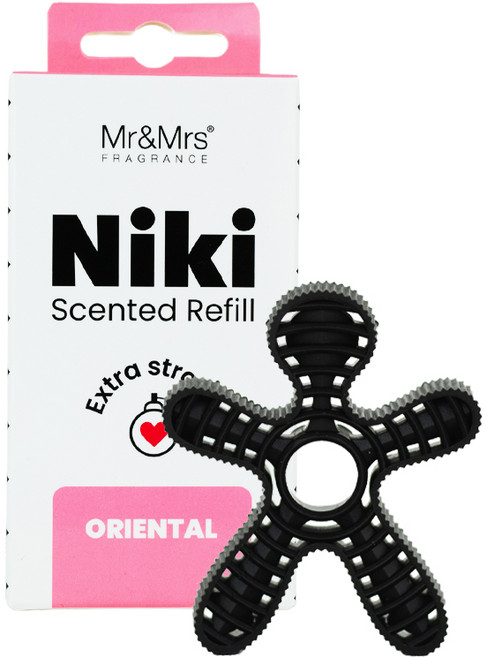 Mr&Mrs FRAGRANCE Niki 車用芳香劑 補充包, 東方香, 1個