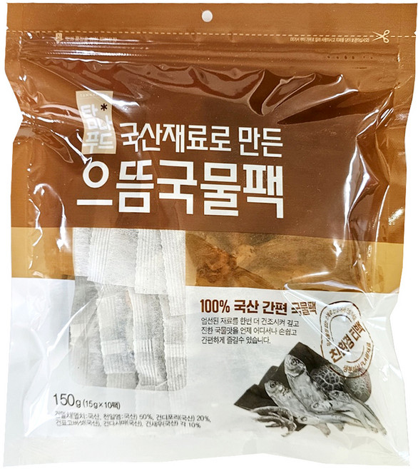 해심 다시팩 으뜸 국물팩 10p, 150g, 1개