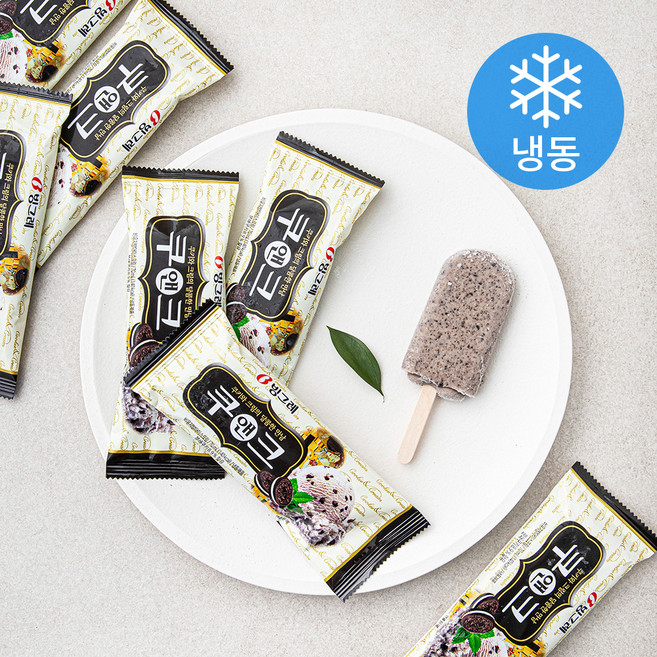 빙그레 쿠앤크 아이스크림 (냉동), 70ml, 8개입, 1개