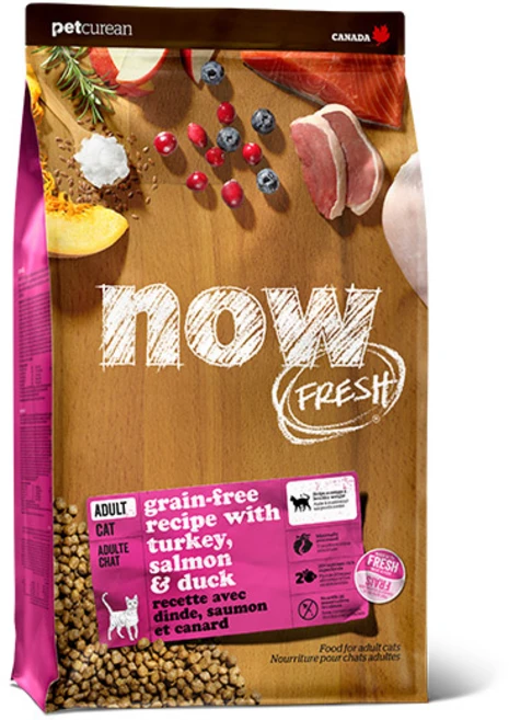 now 어덜트 고양이 건식사료, 칠면조, 2kg, 1개 - 쿠팡