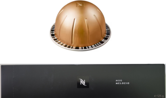NESPRESSO Vertuo Melodio, 1個, 10入, 12.5g