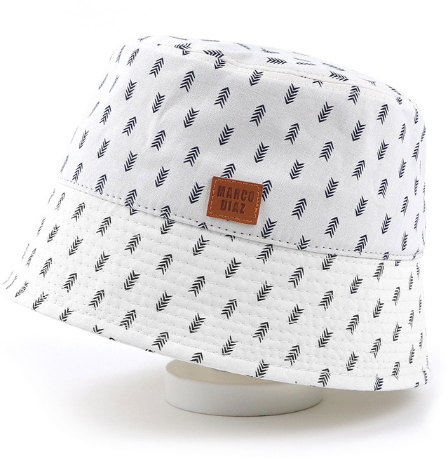 마르코디아즈 아이엠캡 인렉트 패턴 다운챙 벙거지