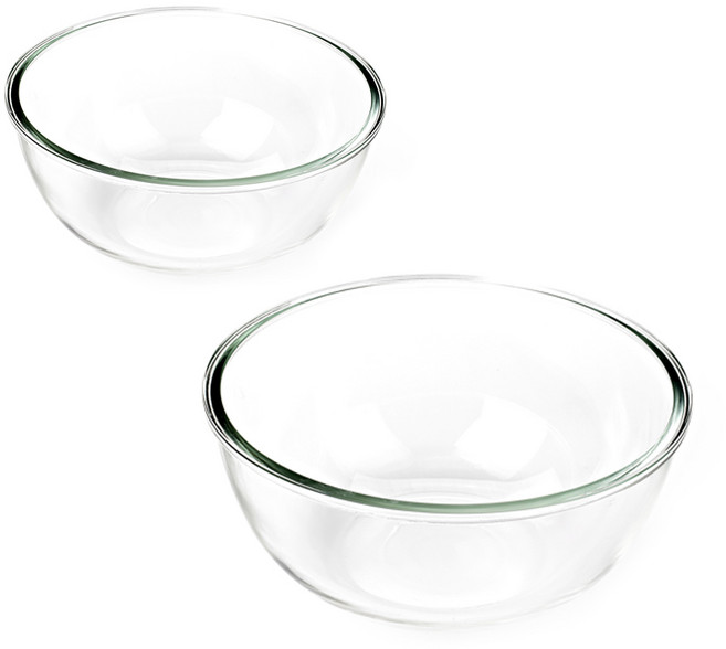 글라스락 내열 강화유리 믹싱볼 2종, 믹싱볼 2L + 4L, 1개
