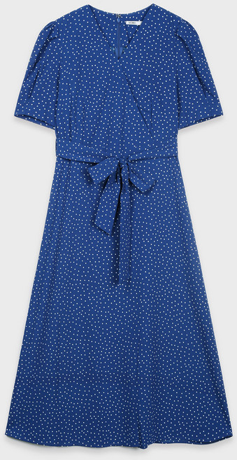 미쏘 도트 랩스타일 롱원피스