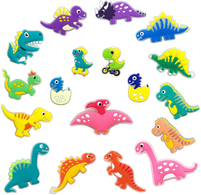 이츠굿텐 다이노소어 야광 파츠 18종 세트 CD4