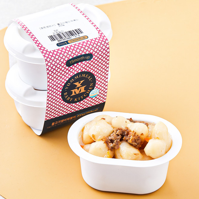 얌이밀 불고기팽이떢볶이, 100g, 2개
