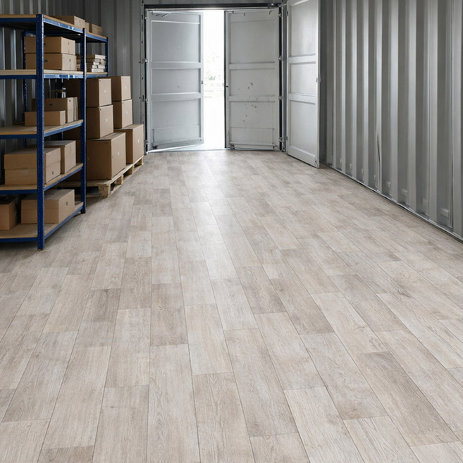 DEKOREA PVC無黏膠重疊施工辦公室倉庫專用地板, VF 001 復古