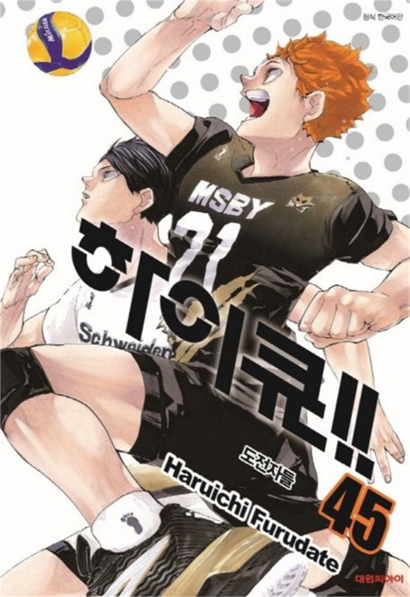 하이큐!! 45, Haruichi Furudate, 대원씨아이