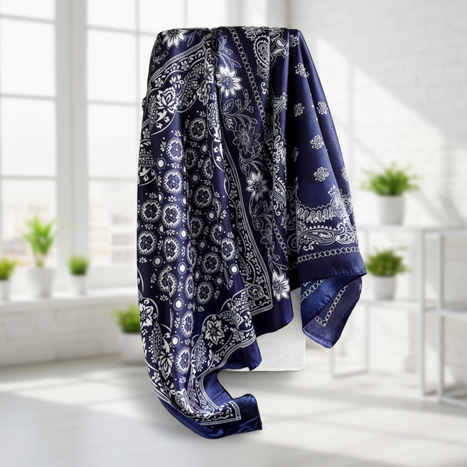 조인메이드 올비에스 패턴 스카프 머리 두건