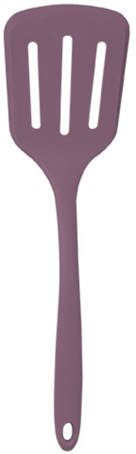 키친팩토리 파스텔 실리콘 와이드형 뒤집개, 버건디, 1개