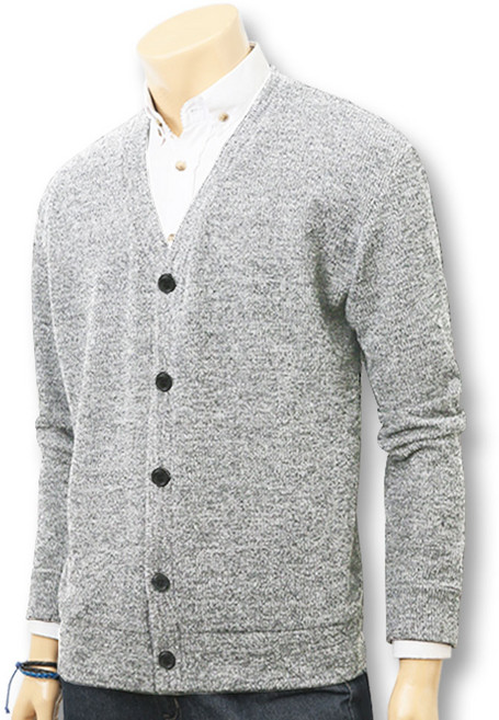 블루포스 남성용 프렌콥 오버핏 니트 무지 가디건