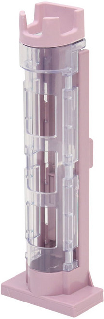 싸파 미라클 태클박스 3단 높이조절 로드홀더, 핑크