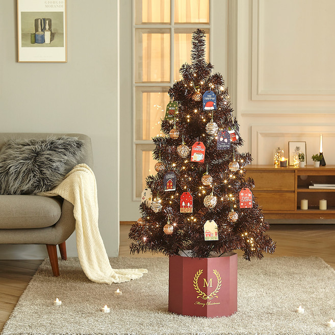 하우쎈스 크리스마스트리 풀세트, 샴페인브론즈, 트리(1.4m)