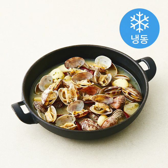 피셔브로스 국물시원 바지락많이 통큰 바지락 술찜 (냉동), 1개, 550g