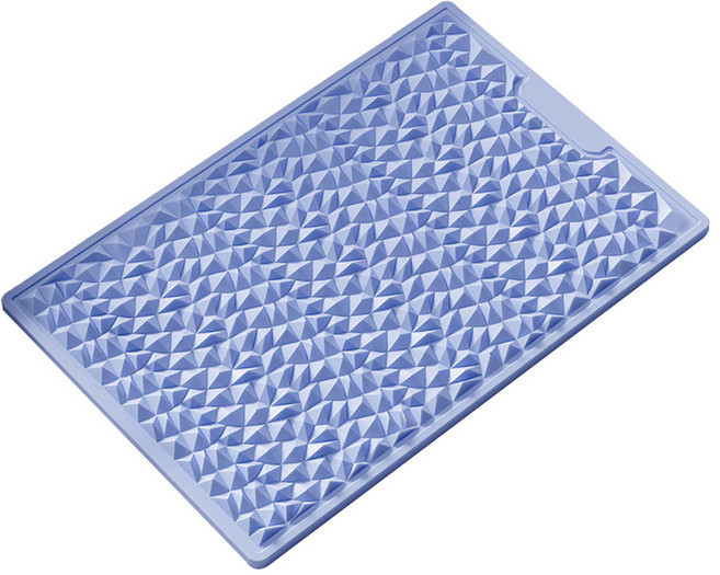 西格傢飾 加長超慢跑軟墊, 1個, 霧藍色