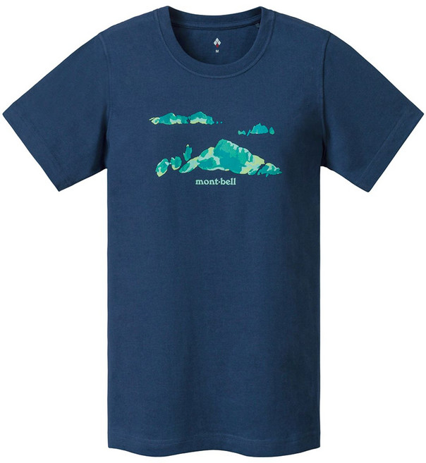 몽벨 여성용 PS 신료쿠 코튼 티셔츠