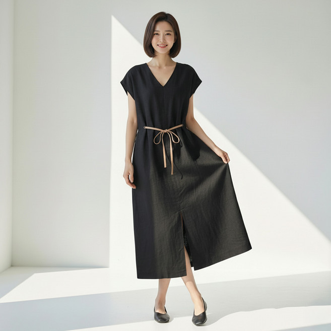 아뗄릭 일리스 멋스러운 중년 여름 봄 원피스 11569