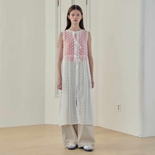 쥬시쥬디 여성용 레이어링아플리케 원피스 JZOP329A