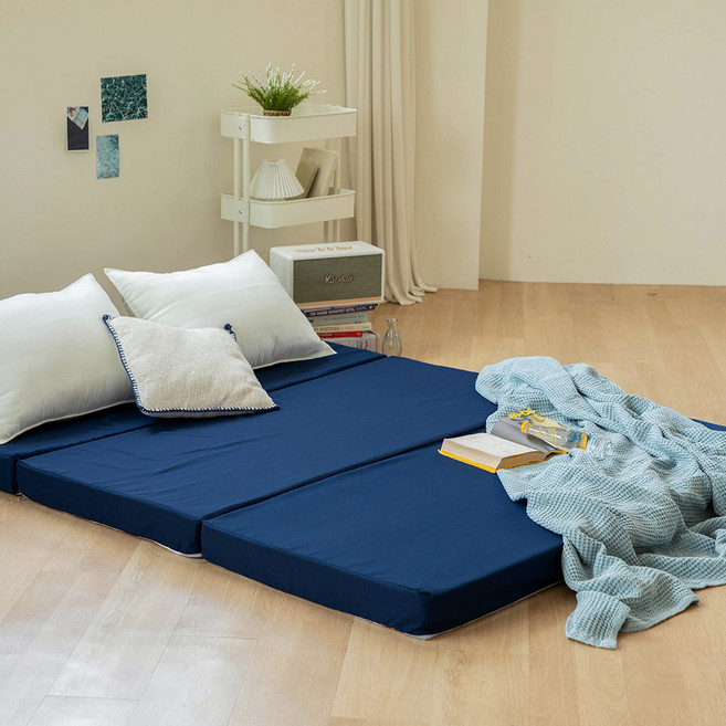 huggle 세븐존 3단 접이식 체중분산 메모리폼 매트리스