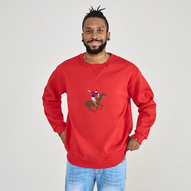 비버리힐스폴로클럽 클리프 기모 보온 맨투맨 티셔츠 CPM9T04