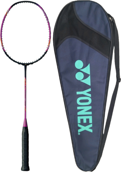 YONEX 羽球拍 未穿線 + 全拍套 初學者球拍組, 1套, NANOFLARE 270 5U5