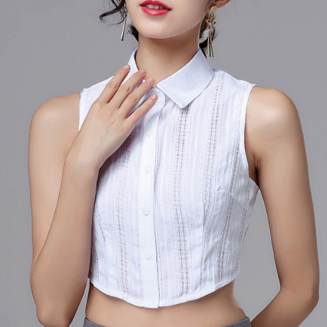 알로데 봄의 멜로디 페이크셔츠 L 스퀘어넥