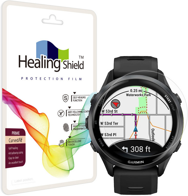 힐링쉴드 프라임 고광택 액정보호필름 2p 세트, 1세트